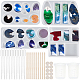 Kits de moldes de silicona diy con tema oceánico de olycraft DIY-OC0002-93-1
