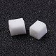 Perles de rocaille cubes en verre de couleur opaque SEED-R026-A21-2