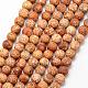 Chapelets de perles d'agate naturelle G-K166-05-6mm-L1-1