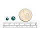 Perles rondes en verre teinté écologique HY-BC0001-8mm-RB118-6