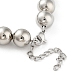 Латунь бисера ожерелья NJEW-L170-08A-P-3