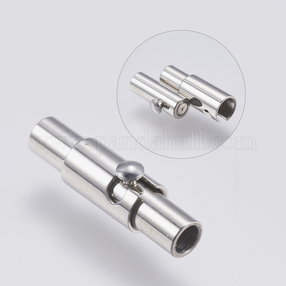 Wholesale 304 Stainless Steel Locking Tube Clasps