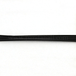 Тигровый хвостовой провод, нейлоновое покрытие 201 нержавеющая сталь, чёрные, 18 датчик, 1.0 мм, около 984.25 фута (300 м) / 1000 г