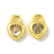 Латунные микро проложить кубического циркония подвески KK-L075-016G