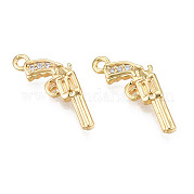 Латунные микро проложить кубического циркония подвески KK-N231-246