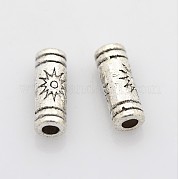 Тибетские серебряные шарики трубки LF0614Y-NF