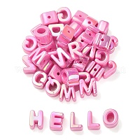 УФ-покрытие радужными переливающимися акриловыми бусинами&nbsp;OACR-C012-01A-1