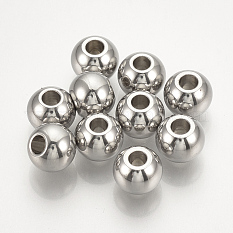 304 Stainless Steel Spacer Beads X-STAS-T021-4