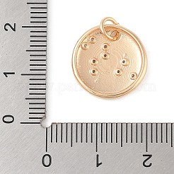 In ottone con pendenti in zirconi chiari&nbsp;LS-KK-N256-24E-G