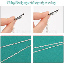 10 шт. заколки-кнопки для волос со стразами OHAR-CA0001-06