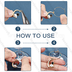 Набор для самостоятельного изготовления подвески в виде бокала для вина в виде астронавта&nbsp;DIY-BBC0001-19