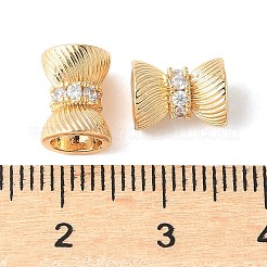 Латунные микропаве из прозрачного кубического циркония KK-A253-12G