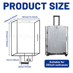 Coprivaligia in pvc trasparente&nbsp;AJEW-WH0485-02A