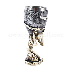 Tazza con teschio 3d in acciaio inossidabile di halloween&nbsp;PW-WG77748-01