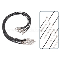 Вощеный шнур ожерелье материалы X-NCOR-T001-01