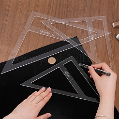 Акриловые линейки для квилтинга DIY-WH0034-84D