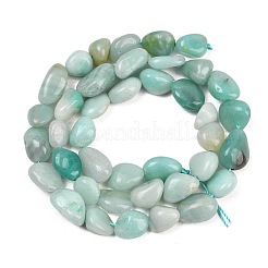 Amazonite naturali pepite perline fili&nbsp;X-G-J335-31A
