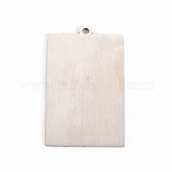 Pendentifs en acier inoxydable 201 anti-ternissement&nbsp;STAS-S105-LA211-4