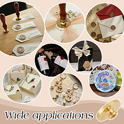 Têtes de tampons à cire vierges en laiton pour scrapbooking DIY&nbsp;DIY-WH0899-902B-04