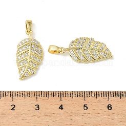 Латунные микропаве прозрачные кубические циркониевые подвески&nbsp;KK-A290-01B-G