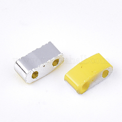 Стеклянные бусины из непрозрачного стекла SEED-S023-18B-04D