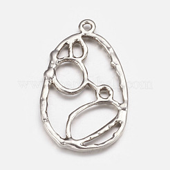 Pendente in lega stile tibetano&nbsp;PALLOY-EA10905Y-AS-NF