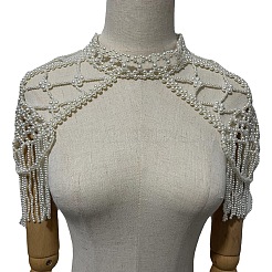 Пластиковые искусственные жемчужины круглые бусины кисточки свадебные цепи на плечо руки FS-WGD7178-01