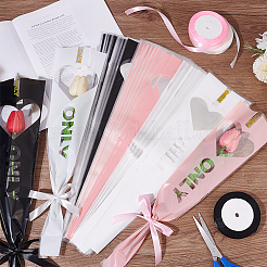 Целлофановая упаковка для букетов из отдельных цветов&nbsp;AJEW-NB0005-48