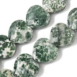 Натуральные зеленые пятна яшмовых нитей&nbsp;G-A309-A20-01