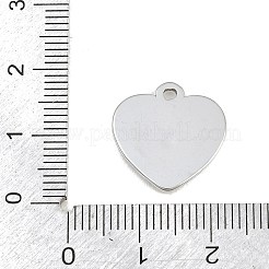 304ステンレスペンダント  ハートと星のチャームを両手で抱えたハート  ステンレス鋼色  17x16.5x2mm  穴：1.5mm&nbsp;SA-CBABA5E-03P