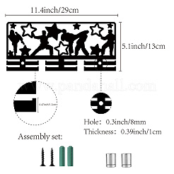 Акриловый держатель медали HJEW-WH20007-018