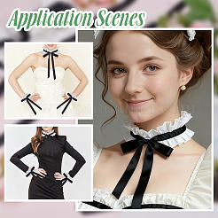 3 Stück Polyester-Kunstkragen&nbsp;AJEW-WH0481-130