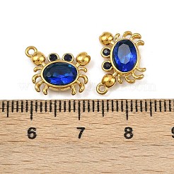 Подвески из нержавеющей стали 304 со стразами&nbsp;STAS-H242-05G-06