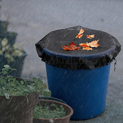 Copertura per secchio per l'acqua piovana in poliestere per esterni&nbsp;AJEW-GF0014-65A