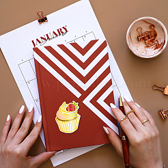 Торт ко дню рождения из углеродистой стали пластина из горячей фольги металлические штампы DIY-WH0482-0008