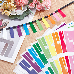 10 шт. 10-х цветные бумажные самоклеящиеся наклейки&nbsp;DIY-SP0006-12