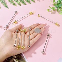 16 шт. 8-х стилистический брелок из сплава и железа с возможностью бисероплетения&nbsp;FIND-TA0006-55