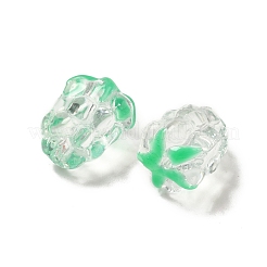 Бусы лэмпворк ручной работы LAMP-G162-05F