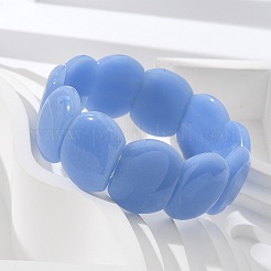 Браслеты из бисера ручной работы в технике лэмпворк для мужчин и женщин BJEW-G738-01B-11