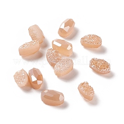 Elettrodomestici cabochon di agata naturale druzy&nbsp;G-A205-20A