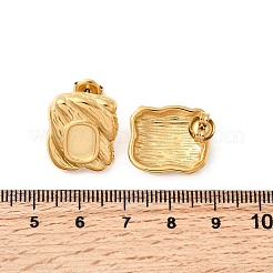 Фурнитура для сережек-гвоздиков из нержавеющей стали 304 STAS-K306-76G