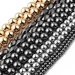 Немагнитные бусины из гематита&nbsp;G-P479-01