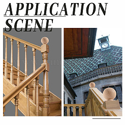 Римские деревянные навершия своими руками&nbsp;WOOD-WH0062-36