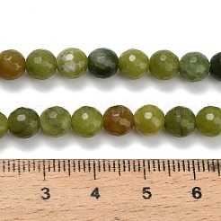 Бусы из натурального нефрита синьянг G-L642-F06-6mm