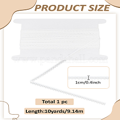 10 ярд нейлоновой эластичной кружевной ленты с волнистым краем&nbsp;OCOR-LP0001-91