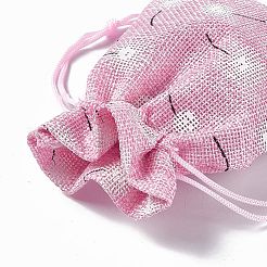 Pochettes en toile de jute&nbsp;ABAG-L016-A13