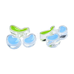 Прозрачные бусины из акриловой эмали&nbsp;LS-TACR-N012-006A