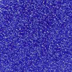 TOHOラウンドシードビーズ  日本製シードビーズ  （3l）透明光アクアマリン  11/0  2.2mm  穴：0.8mm  約1110PCS /ボトル  10 G /ボトル&nbsp;SEED-JPTR11-0003L