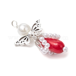 Абс пластмассовые жемчужные подвески PALLOY-JF03659-01