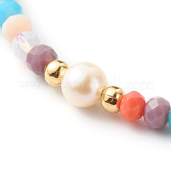 Bracelets de perles tressées en fil de nylon&nbsp;BJEW-JB06448-01